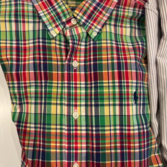 FOUR Polo Ralph lauren sport shirt button down size large - Picture 3 of 9